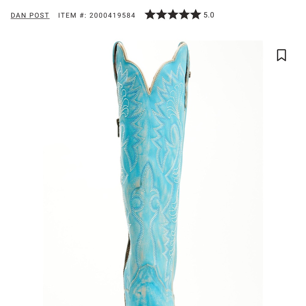 Dan Post Celeste Western Boots - Picture 7 of 10